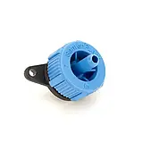 Крапельниця з компенсацією тиску 8 л/год (синя) для точкового поливу рослин. SantehPlast SL-015, фото 3