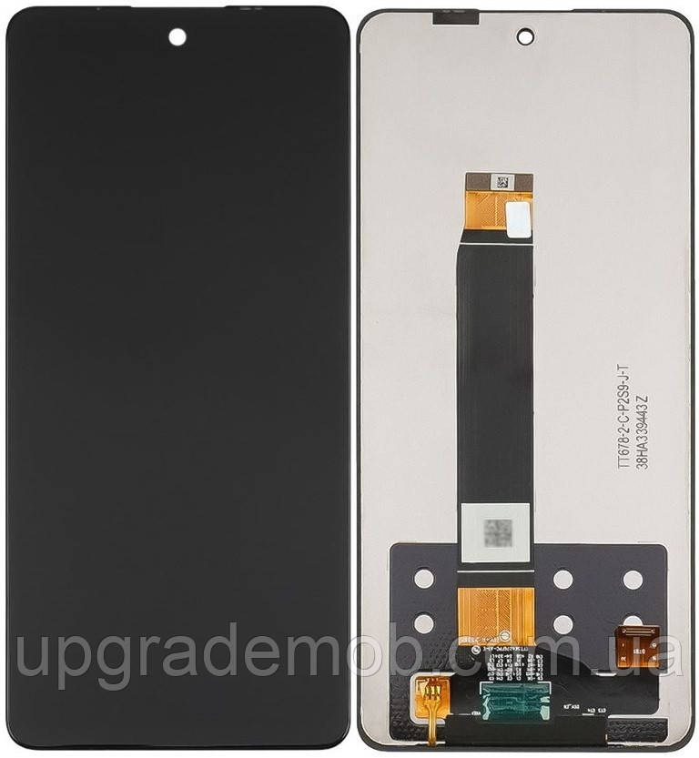 Дисплей модуль тачскрин Blackview Shark 8/Oscal Tiger 12 чорний оригінал