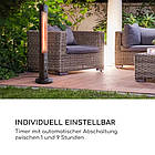 Інфрачервоний електричний обігрівач Blumfeldt Heat Guru Plus Black, 1,2 кВт, фото 8