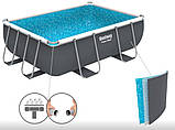 Басейн BestWay 56629 каркасний 282 х 196 х 84 см, фільтр - насос 1249 л/год, дозатор, фото 6