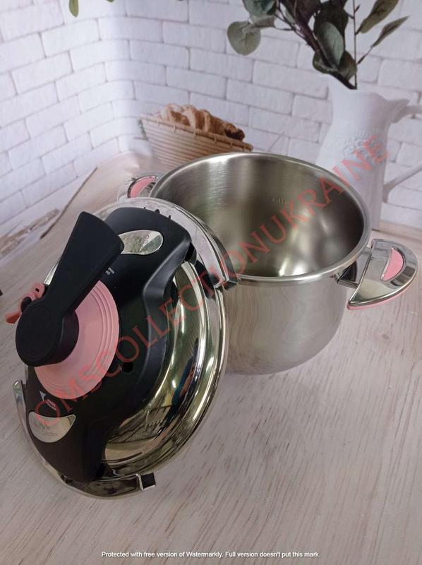 Скороварка з нержавіючої сталі 7 л OMS 5034G-22-7л-Pink