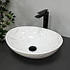 Умивальник (раковина) VBI PARMA MARBLE NATURE GLOSSY накладний, фото 4