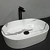 Умивальник (раковина) VBI VERONA 50 MARBLE NATURE GLOSSY накладний, фото 4