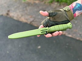 Ніж тактичний фінка Олива, нож туристический, ніж виживання, фото 3