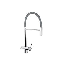 Змішувач для кухні з підключенням до фільтра Kroner KRP Edelstahl Klassisch - ESG03815GRA, фото 5