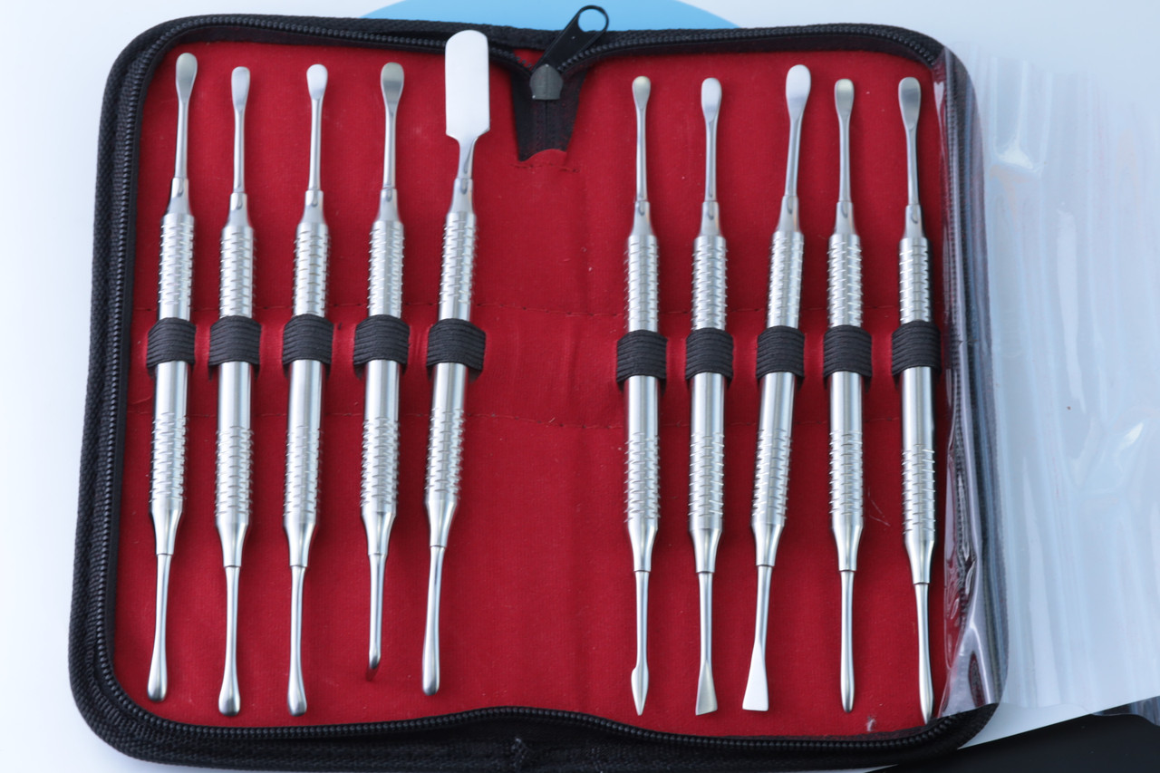 Набір двосторонніх Распаторів 10шт распатори