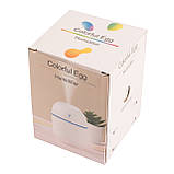 Ультразвуковий мінізволожувач повітря USB Humidifier White з підсвіткою, фото 8