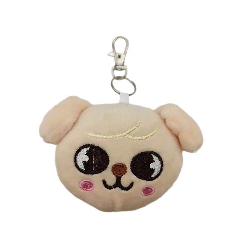 Брелок іграшка GeekLand Stray Kids / SKZ Puppy M Щеня Паппі Ем Стрей Кідс 10 см G SKZ PM02