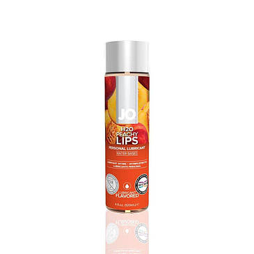 Розпродаж!!! Мастило на водній основі System JO H2O — Peachy Lips (120 мл) (термін до 01.03.2025), фото 1