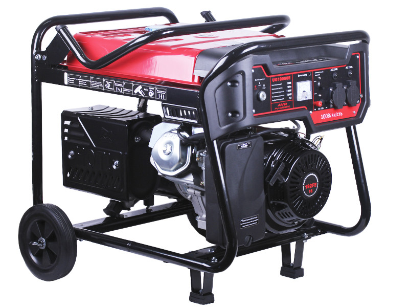 Генератор бензиновий з електростартером ТАТА UG10000 7 KW, фото 1