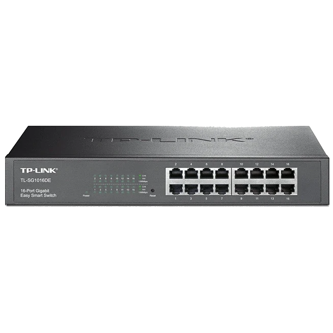 TP-LINK TL-SG1016DE 16-портовий керований 10/100/1000 Мбіт/с