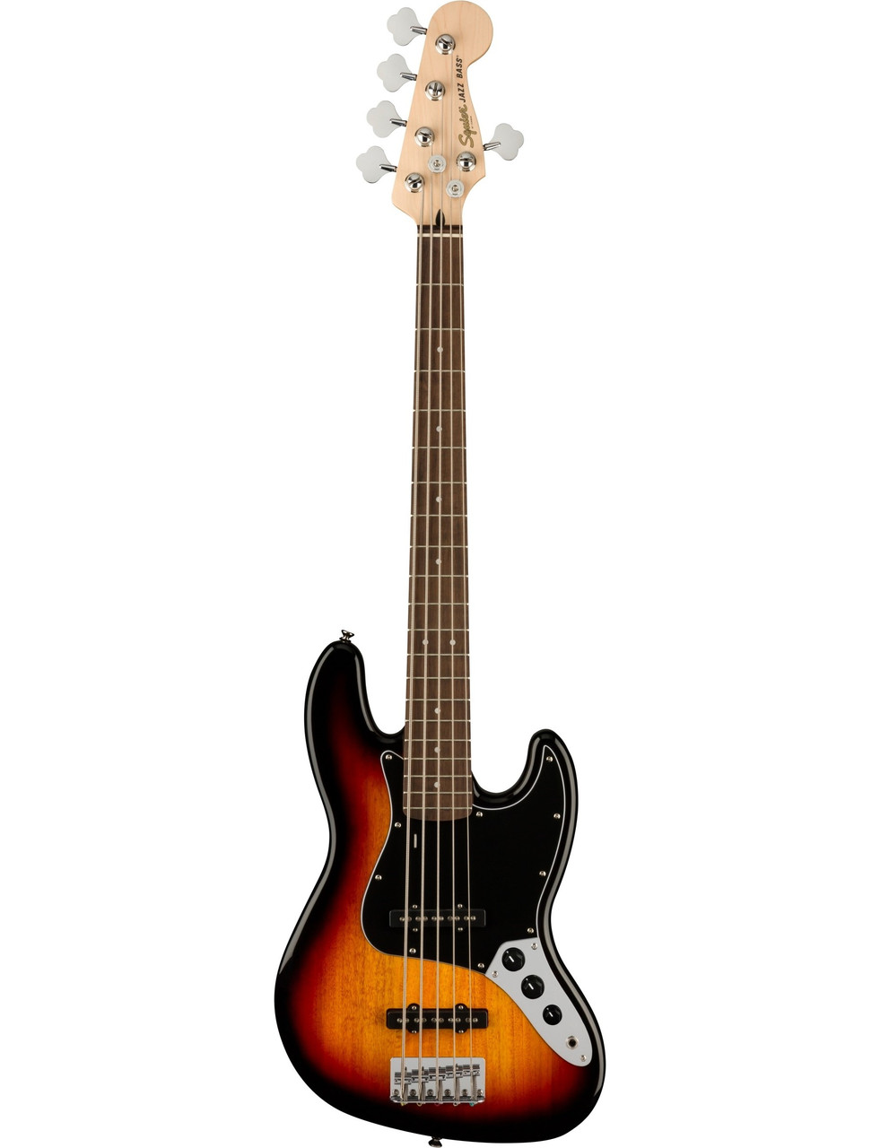 5-струнна бас-гітара SQUIER AFFINITY JAZZ BASS V LR 3-COLOR SUNBURST, фото 1