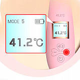 Вібратор кролик із підігрівом LILO рожевий, фото 7