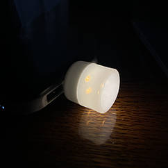 Лампочка USB LED 1Вт 2700К теплий білий, лампа для павербанку