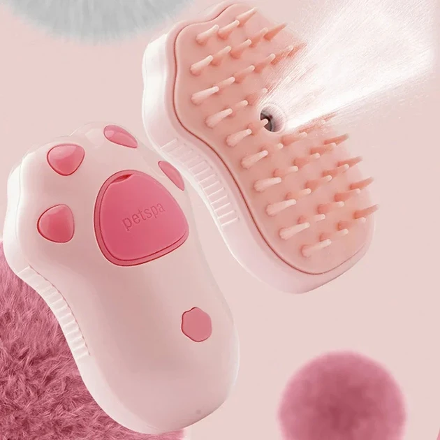 Електрична щітка 3в1 для вичісування шерсті у тварин Pet Spa