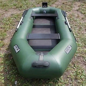 Надувний гумовий човен для 4 осіб Тура ЛТ-310ЕВТ зі слань-книжкою. Човен чотиримісний для риболовлі