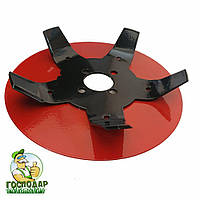 Насадка розпушувач ґрунту для мотокоси та тримера