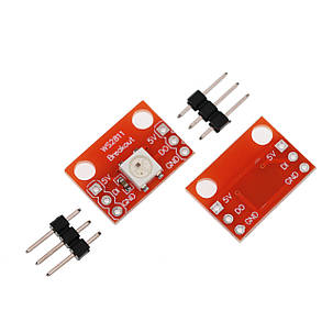 Модуль RGB LED світлодіода WS2812 для 5050, фото 3