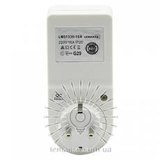 Реле напруги в розетку Lemanso LM31535-16A "Щит", фото 3