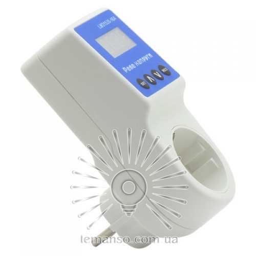 Реле напруги в розетку Lemanso LM31535-16A "Щит"