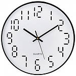 Настінний годинник Ритм колір - білий 30,5 см (2005-091)