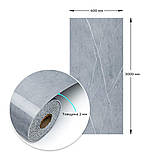 Самоклеюча вініловая плитка в рулоні 600х3000х2мм Глянсова SW-00002060, фото 3