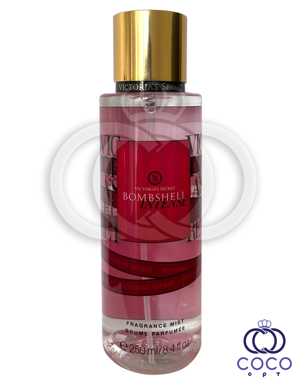 Парфумований спрей для тіла Victoria's Secret Bombshell Intense Shimmer 250 мл, фото 1