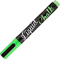 Крейдяний маркер (5мм, неоновий зелений) Santi 390787