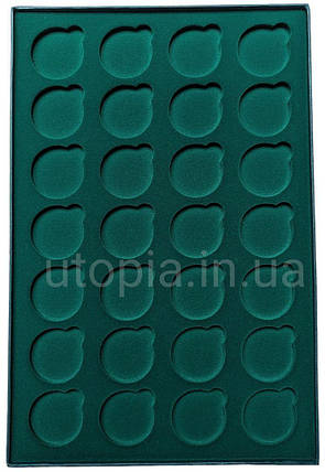 Планшет для монет НБУ діаметром 35 мм номіналом 5 гривень в капсулах, фото 2