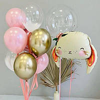 Композиція з повітряних куль для дівчинки