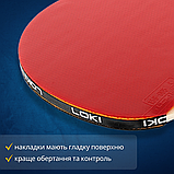 Настільний теніс професійні ракетки, Тенісний набір тенісних ракеток для столу настільного LOKI 8878, фото 5