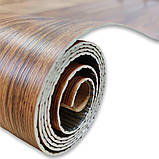 Самоклеюча вінілова плитка в рулоні каштан 3000х600х2мм Мат SW-00001178, фото 4