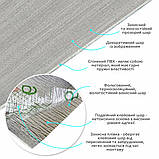 Самоклеюча вініловая плитка в рулоні 0,6*3m*2мм Мат SW-00002054, фото 2