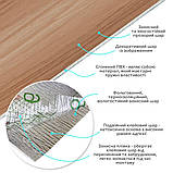 Самоклеюча вініловая плитка в рулоні 0,6*3m*2мм Мат SW-00002059, фото 2