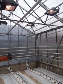 Теплица двухскатная фермерская 4