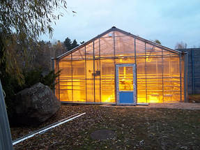 Теплица двухскатная фермерская 5