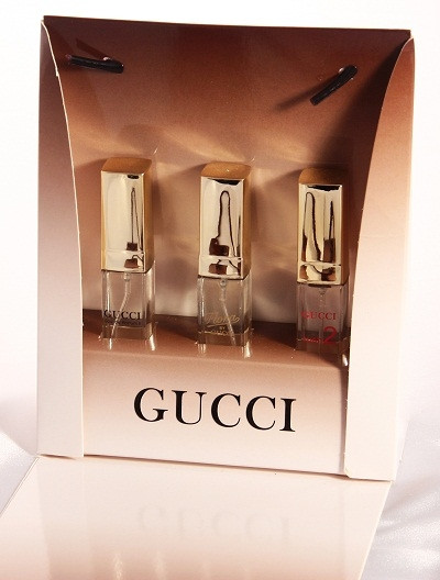 Подарочный набор для женщин GUCCI (Гучи 3*15 мл) - фото 4 - id-p29344076