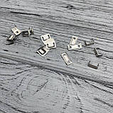 Брючний гачок Нікель ( на чотири зубчики), фото 2