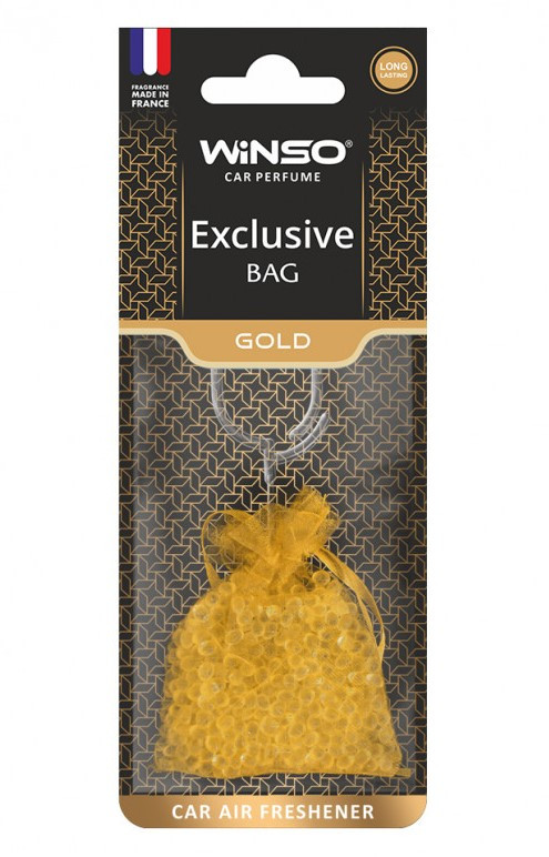 Освіжувач повітря WINSO AIR BAG Exclusive з ароматизованими гранулами 20г. Gold (20шт/ящ.)