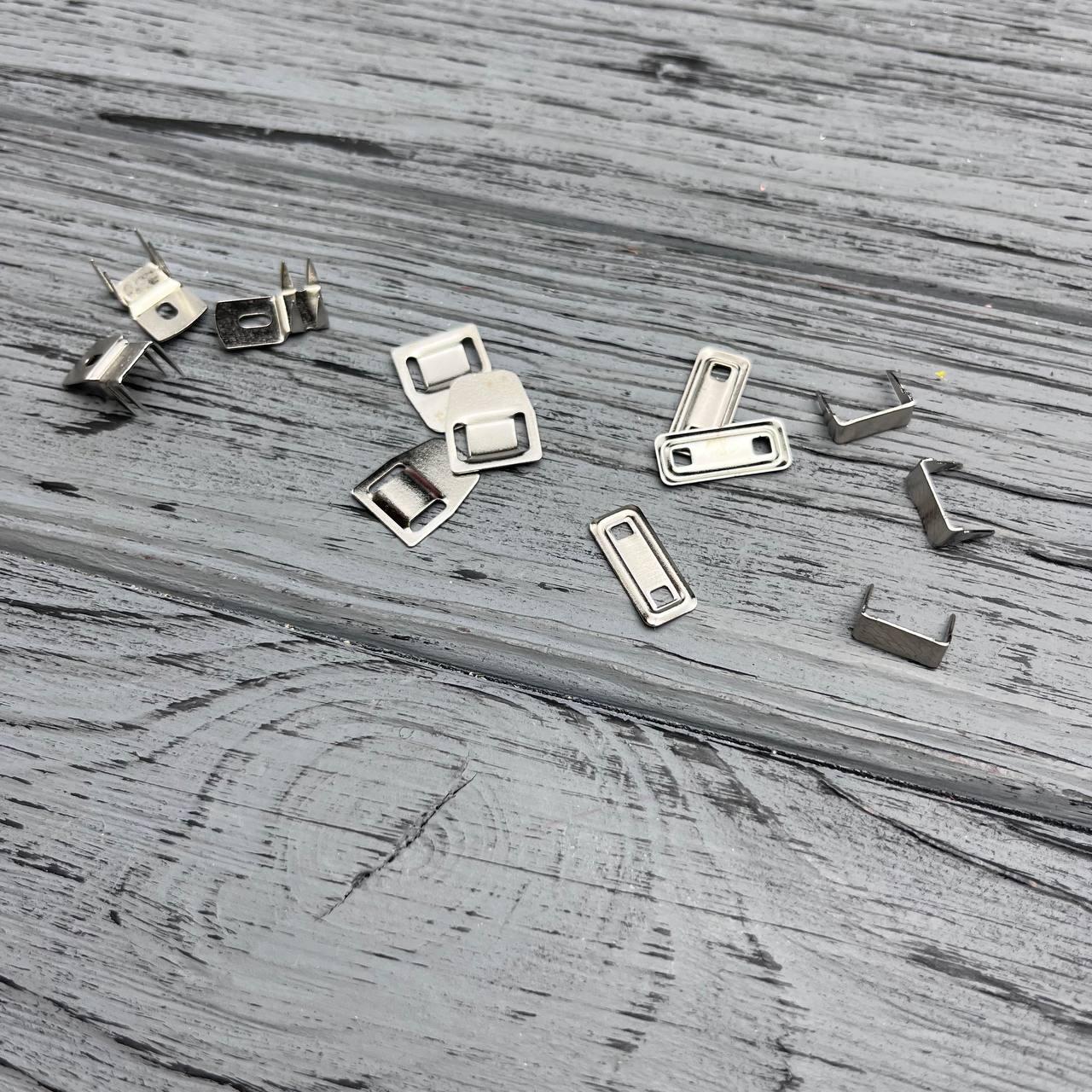 Брючний гачок Нікель ( на чотири зубчики)