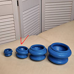 Резинова масажна банка R3 4см отвір