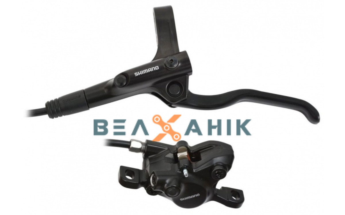 Ручка гальмівна SHIMANO BR-MT200 F850 ліва з каліпером чорна