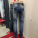 Чоловічі молодіжні джинси класика завужені, фото 7