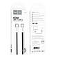 USB кабель Type-C на Type-C HOCO Source 60W charging data cable (1m, PD2.0, 60W, 20V 3A). Black, фото 4