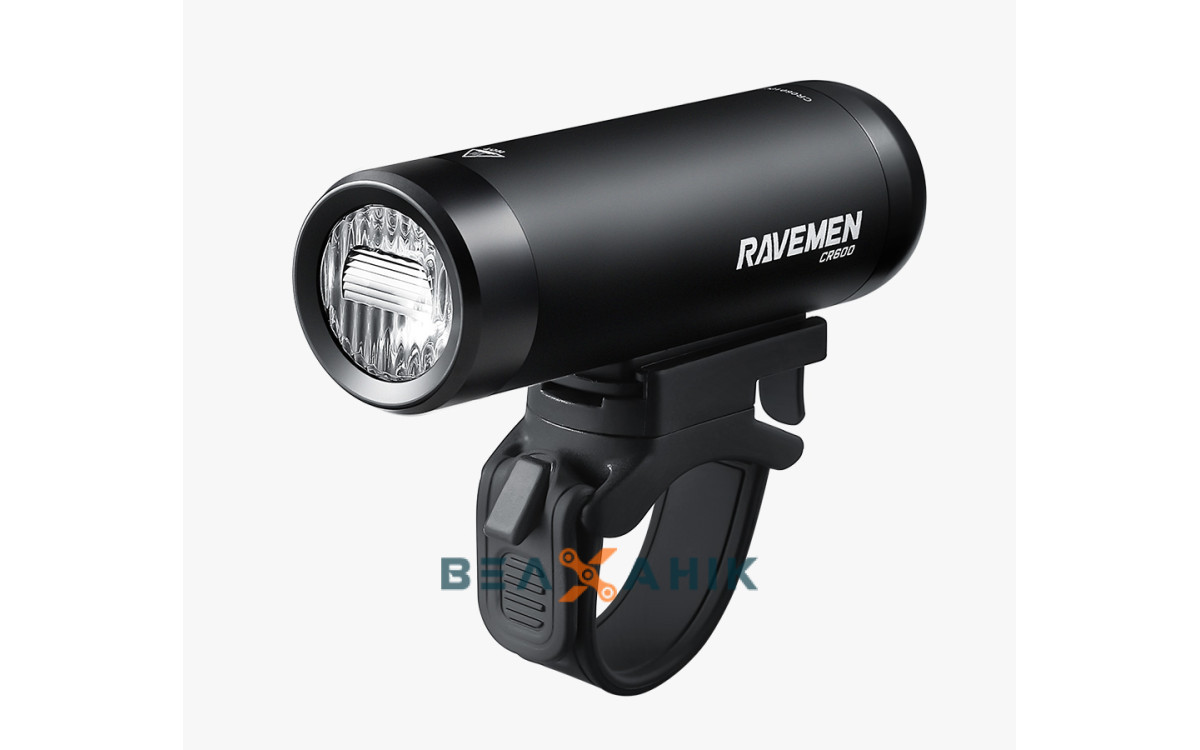 Світло переднє Ravemen CR600 USB 600Лм кнопка в комплекті