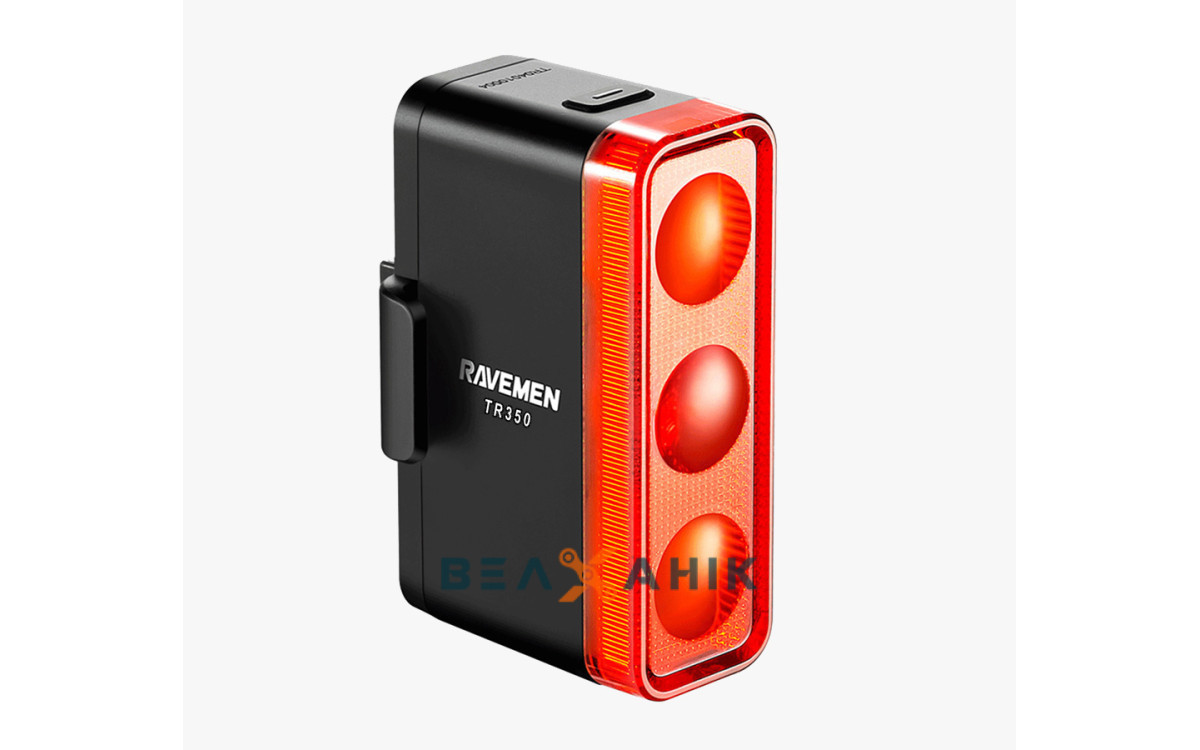 Мигалка задня Ravemen TR350 з датчиком 350Лм
