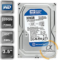 Жорсткий диск 3.5" 320 Gb WD WD3200AAJB (8Mb/7200/IDE) БУ