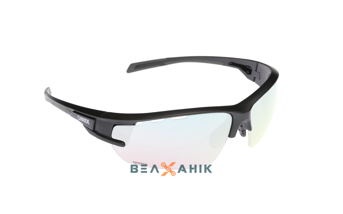 Окуляри ONRIDE Leader 40 матово-чорні з лінзами Photochromic Revo Red (78-17%)