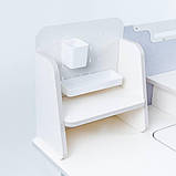 Функціональна парта Cubby Fundesk Ammi Grey, фото 5