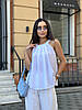 Жіноча блузка без рукавів "Mila" оптом | Батал | Розпродаж моделі, фото 8